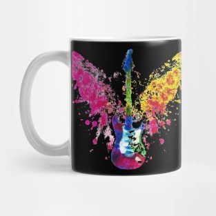 Flying Guitar Mug